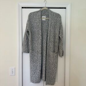 Abercrombie & Fitch Heather Gray Cardigan